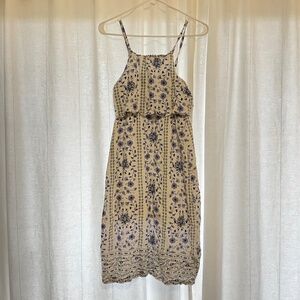 Floral Midi Old Navy Dress Girls Size Large (10-12)